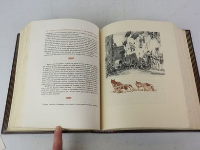 MAURRAS charles. L'Etang de Berre. Lithographies...