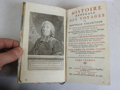 PREVOST (Abbé). Histoire générale des voyages,...