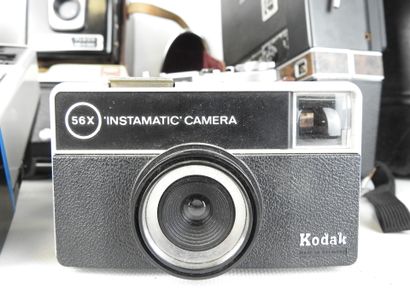 KODAK: 8 cameras including BROWNIE FLASH...