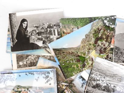 CORSICA: 30 modern postcards of landscapes...