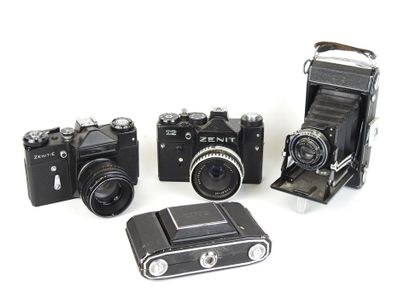 2 ZEISS IKON FILM and ZEISS IKON TELMA bellow...