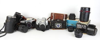 3 CAMERAS including Ultra Fex, with carrying...