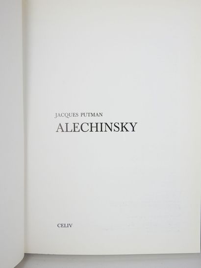 PUTMAN Jacques. ALECHINSKY. Edition Celiv....