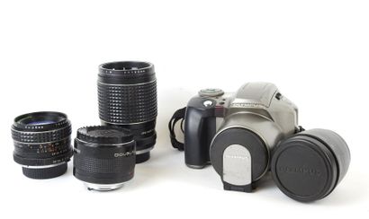 OLYMPUS IS-300 Glass Aspherical Lens with...