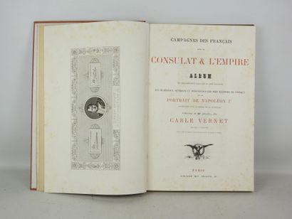 VERNET Carle. Campagnes des Français sous...