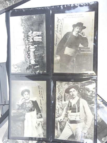 BRITTANY: 48 portrait postcards, Breton men...