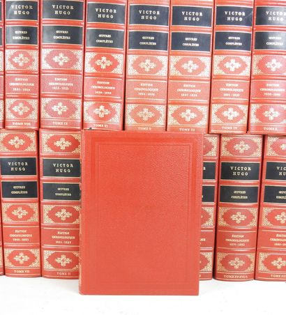 HUGO Victor HUGO. Oeuvres complètes. Ed....