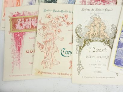 SOCIETE SAINTE CECILE de Bordeaux: 16 illustrated...