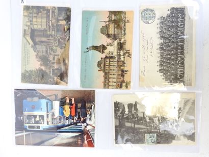 PARIS and miscellaneous: 29 postcards of...