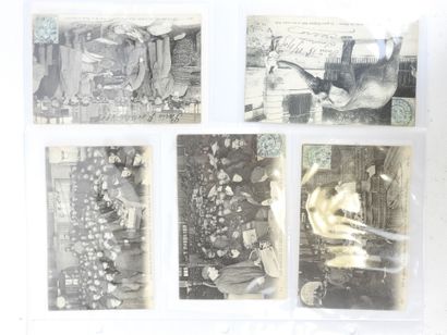 PARIS and miscellaneous: 29 postcards of...