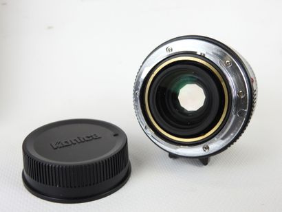 KONICA: Hexar RF with HX-18W flash, M-Hexanon...