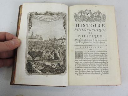 REYNAL (Abbé Guillaume Thomas). Histoire...