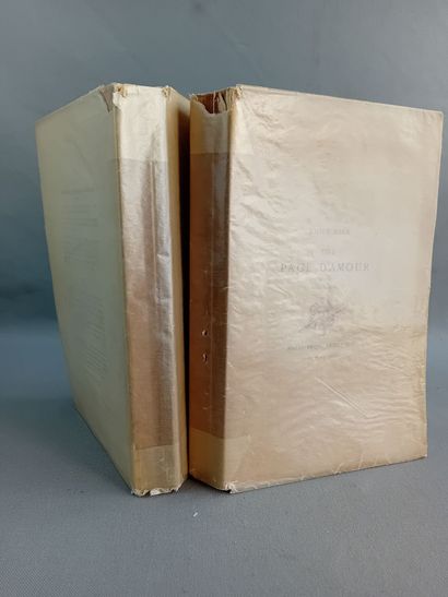ZOLA Emile. Une page d'amour. Preceded by...