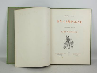RICHARD Jules. En campagne. Tableaux et dessins...