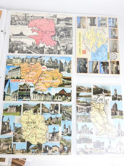 FRANCE - INTERNATIONAL: 77 postcards including...