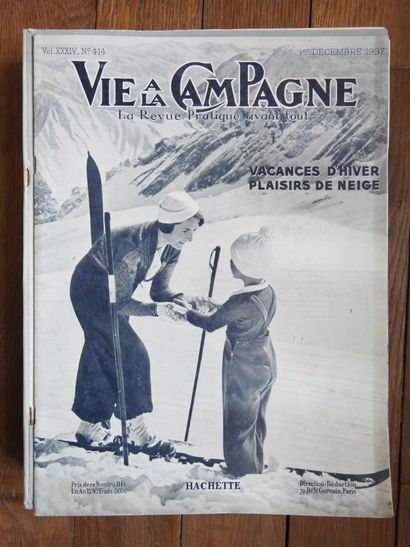 [PRESSE]. Revue La Vie à la Campagne 1921...
