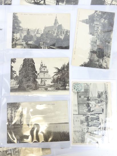 BLOIS - SOLOGNE: 90 postcards of the city...