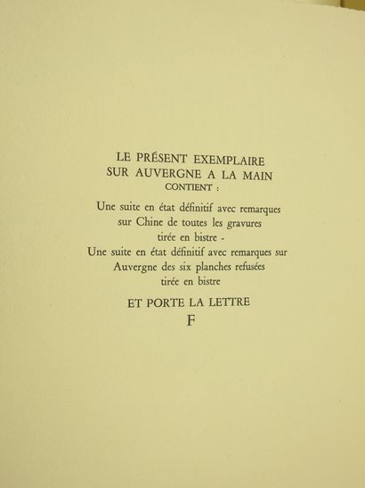 GIDE André. Les nourritures terrestres. Burins...