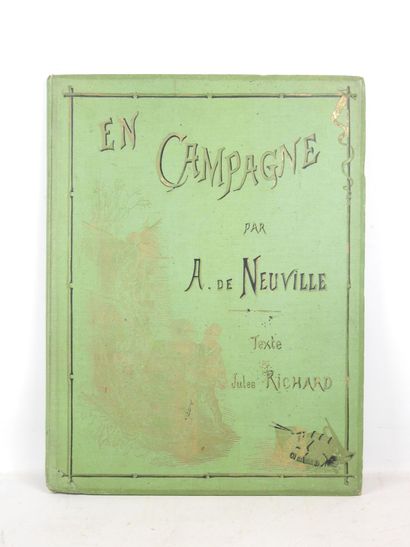 RICHARD Jules. En campagne. Tableaux et dessins...