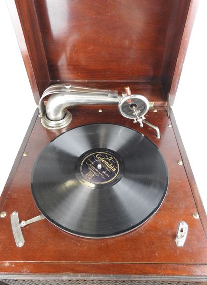 PATHE - Phonographe modèle Reproducer, caisse...