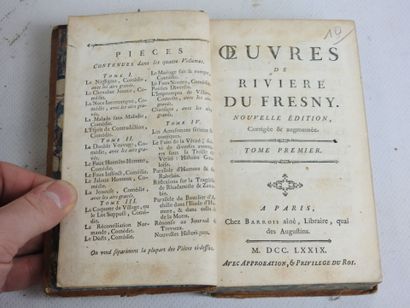 [DIVERS]. 20 vols. in-12° rel. de l'ép. dont...