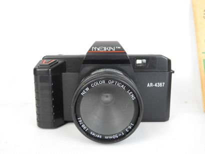 9 CAMERAS including LUBITEL 2, OMEGA EIKON,...