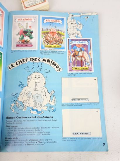 LES CRADOS: 3 albums including 2 n°1 