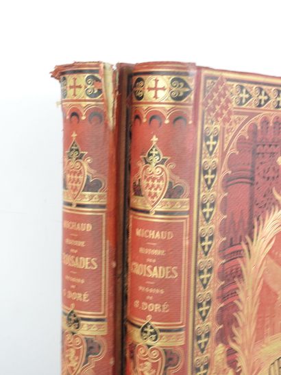 MICHAUD. Histoire des croisades. illust....