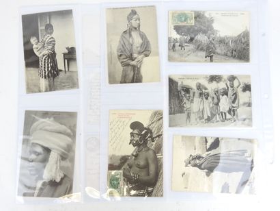 AFRICA: 18 postcards, some from French colonies...