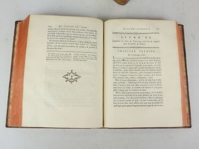 MONTESQUIEU. Oeuvres de Monsieur de Montesquieu....