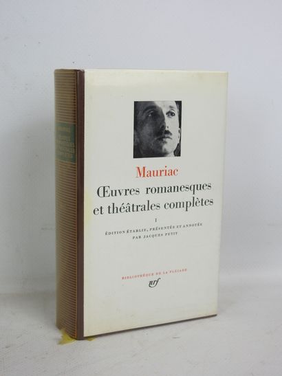 [LA PLEIADE]. MAURIAC François. OEuvres romanesques...