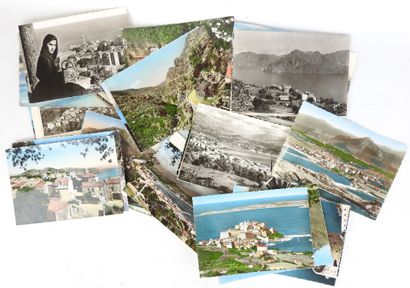CORSICA: 30 modern postcards of landscapes...