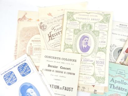[MISCELLANEOUS]: Approx. 25 programs and...