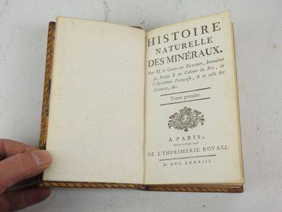 BUFFON. Histoire Naturelle. Paris, Imprimerie...