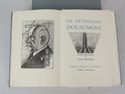 [NOTTON]. En attendant Douaumont. Burins...
