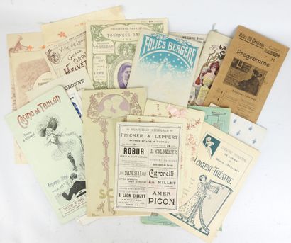 [MISCELLANEOUS]: Approx. 25 programs and...