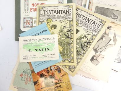 [MISCELLANEOUS]: Set of advertisements and...