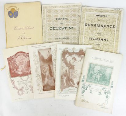 [THEATRE]: 7 official programs including...