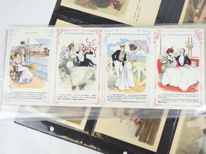 FANTAISIE : Environ 40 cartes postales dont...