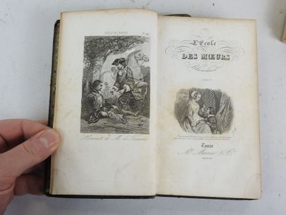 BLANCHARD. L'école des Moeurs. Tours, Mame,...