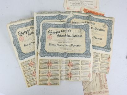 [EMPRUNTS]. Lot d'emprunts et d'obligations...