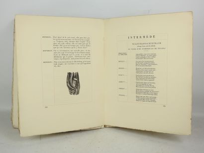DARAGNÈS (Jean-Gabriel) & GOETHE. Ce livre...
