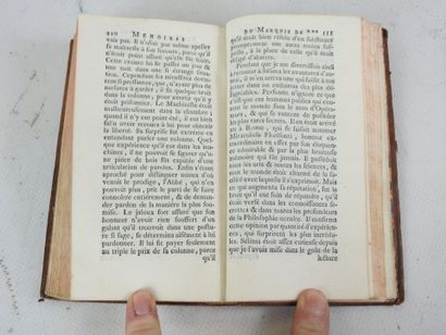 PREVOST (Abbé). Mémoires et avantures d'un...