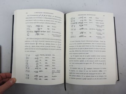 CHAMPOLLION Jean-François. Grammaire égyptienne,...