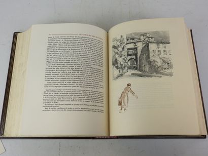 MAURRAS charles. L'Etang de Berre. Lithographies...
