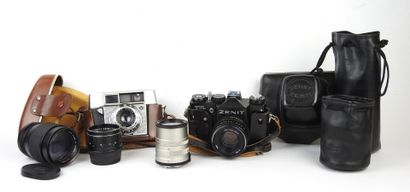 ZENIT TTL: Film camera with Helios 44 m -...