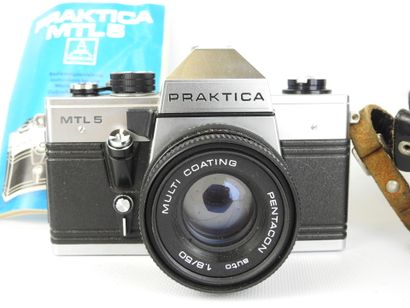 3 CAMERAS including PRAKTICA MTL 5 with Pentacon...