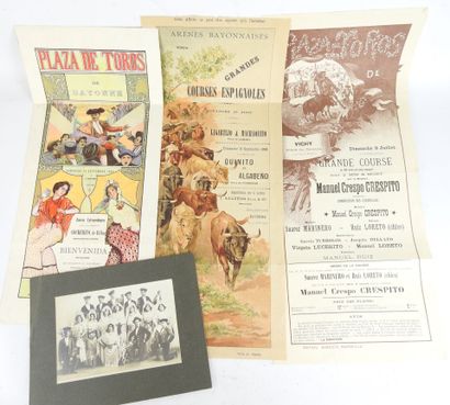 [TAUROMACHY]: 3 posters including Plaza de...