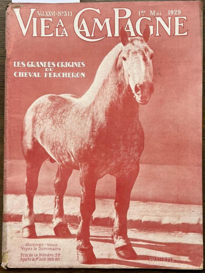 [PRESSE]. Revue La Vie à la Campagne 1921...