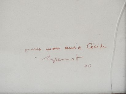 Pierre Laurent BRENOT (1913-1998). L'élégante....